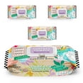 thumbnail image 1 of Juniper CLEAN 3 Packs Surface Cleaning Wipes Bleach Free, Thick & Large Dispose, All-Purpose Cleaner for Bathroom, Kitchen, Office, 300 Count Soft Flow, Biodegradable, Lavender Scent, 1 of 4