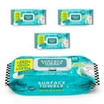 thumbnail image 1 of Juniper CLEAN 3 Packs Surface Wipes with Bleach, Thick & Large Dispose, All-Purpose Cleaner for Bathroom, Kitchen, Office, 300 Count Soft Flow, Biodegradable, Fresh Scent, 1 of 4