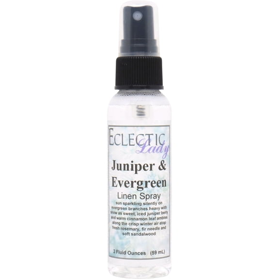 Juniper and Evergreen Linen Spray, 4 ounces