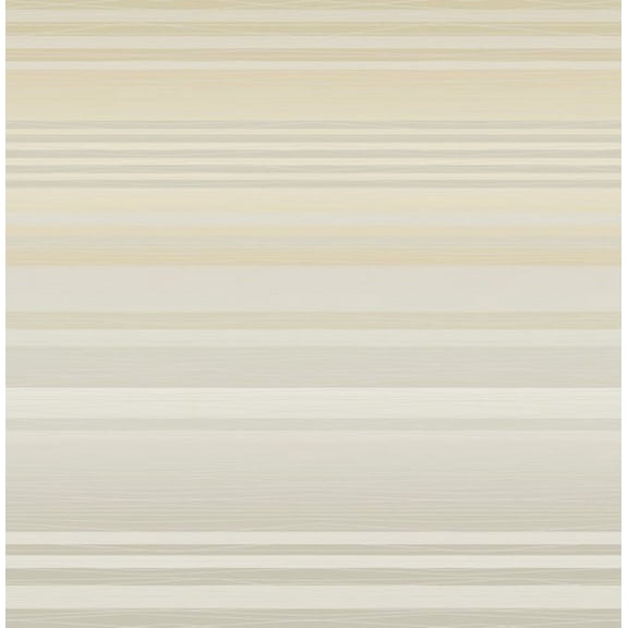 Juniper Horizontal Stripe Wallpaper Bolt- Greige