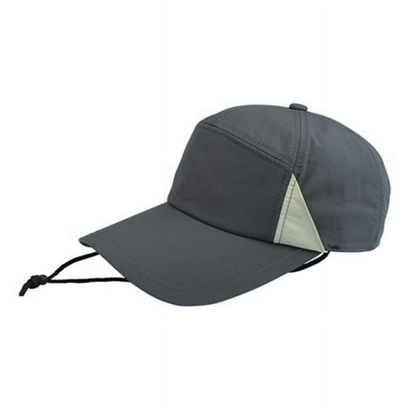 Juniper J7219 Outdoor Taslon Cap, Charcoal