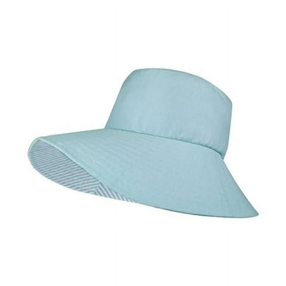 Juniper J7246 Outdoor Ladies Sun Bucket Hat, Baby Blue - Small & Medium