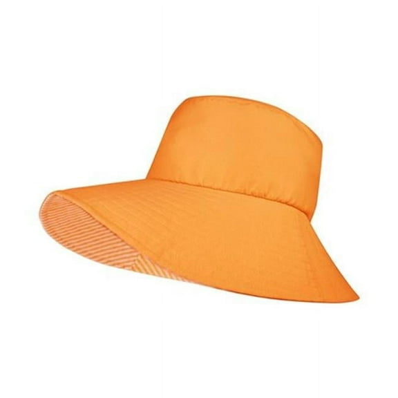 Juniper J7246 Outdoor Ladies Sun Bucket Hat - Orange - Medium & Large