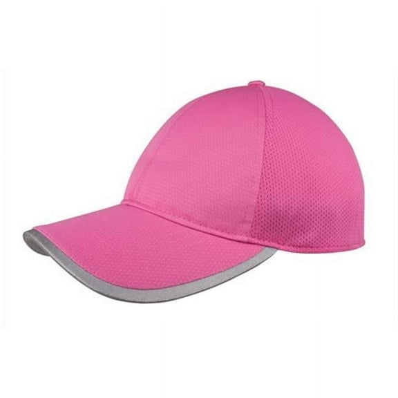 Juniper J7255 3D Grid-Textured Cool & Dry Performance Cap - Rose