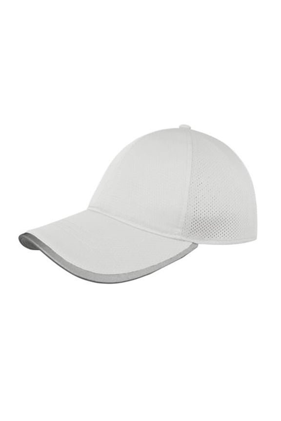 Juniper J7255 3D Grid-Textured Cool & Dry Performance Cap, White