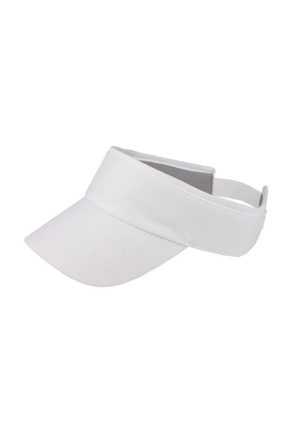 J7256 Mini-Ripstop Performance Visor - White