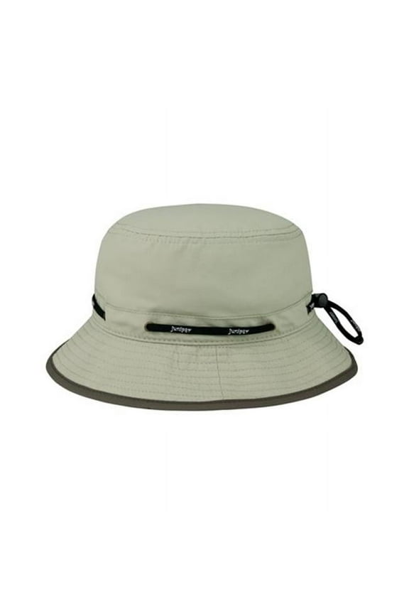 J7267 Taslon UV Lookout Bucket Hat, Khaki - Large