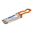 thumbnail image 1 of AddOn - QSFP+ transceiver module (equivalent to: Juniper QSFPP-40GBASE-ER4) - 40GbE - 40GBase-ER4 - LC single-mode - up to 24.9 miles - 1270-1330 nm - TAA Compliant, 1 of 3