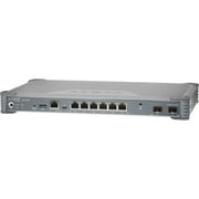 Juniper SRX300 Network Security/Firewall Appliance - Intrusion Prevention - 6 Port - 10/100/1000Base-T, 1000Base-X - Gigabit Ethernet - 1.90 Gbit/s Firewall Throughput - MD5, SHA-1, SHA-128, SHA-25...