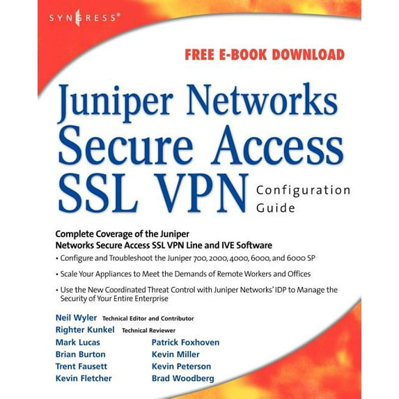 Juniper(r) Networks Secure Access SSL VPN Configuration Guide, (Paperback)