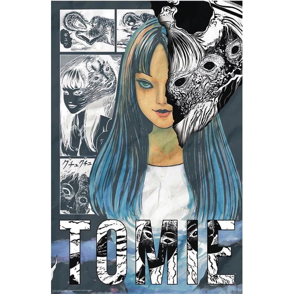 Junji Ito Tomie Poster Horror Anime Posters & Prints for Room Aesthetic Wall Art Painting Wall Decor Family Bedroom 11x17inch(28x43cm) 12x18inch 30x46cm