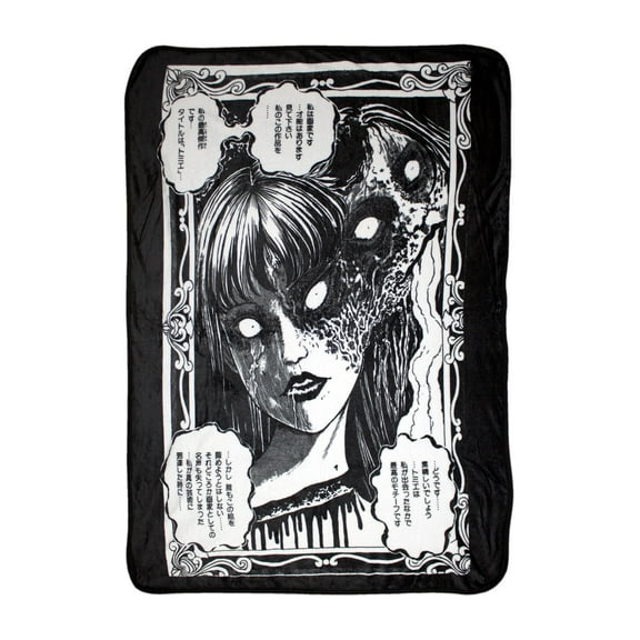 Junji Ito Tomie's True Beauty 45 x 60 Inch Fleece Throw Blanket
