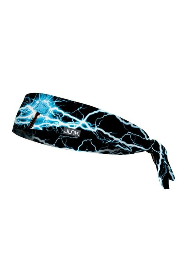 Men's and Women's Thor Mjolnir Tie Headband - Black
