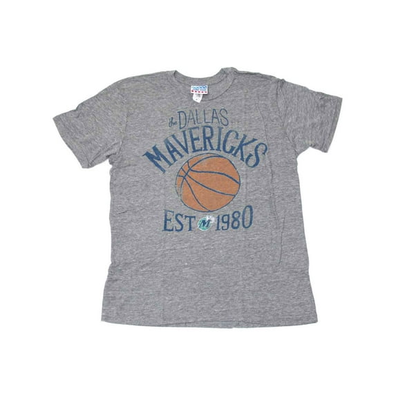 Junk Food "Mavericks Est. 1980" Men's Steel-Heather T-Shirt, XX-Large