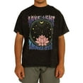 thumbnail image 1 of Junk Food Mens Love Light Inner Peace Graphic T-Shirt, Black, Medium, 1 of 5