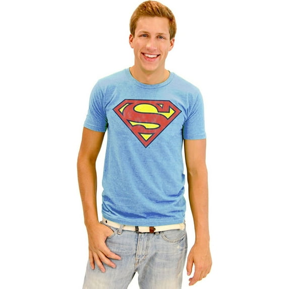 Junk Food Superman Original Logo Adult T-shirt