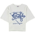 thumbnail image 1 of Junk Food Womens Cropped Ford Flag Graphic T-Shirt, White, X-Large, 1 of 1