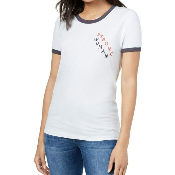 Junk Food Womens Strong Woman Basic T-Shirt