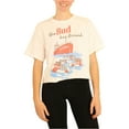 thumbnail image 1 of Junk Food Womens USS Bud Cropped Graphic T-Shirt, White, Medium, 1 of 5