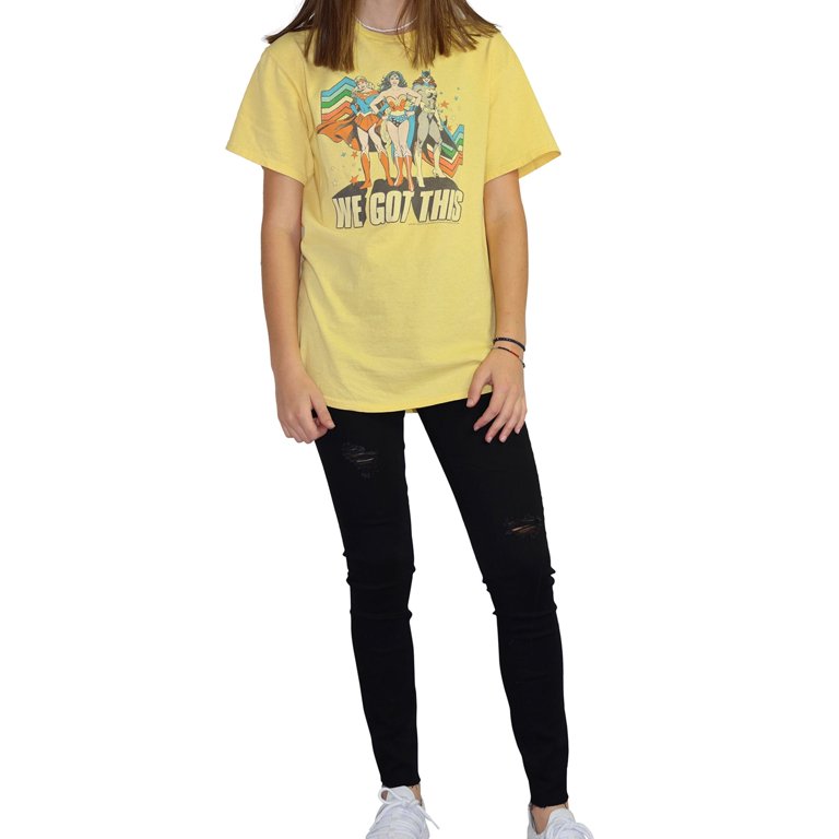 Junk Food Womens We Got This Graphic T-Shirt, Yellow, X-Large 