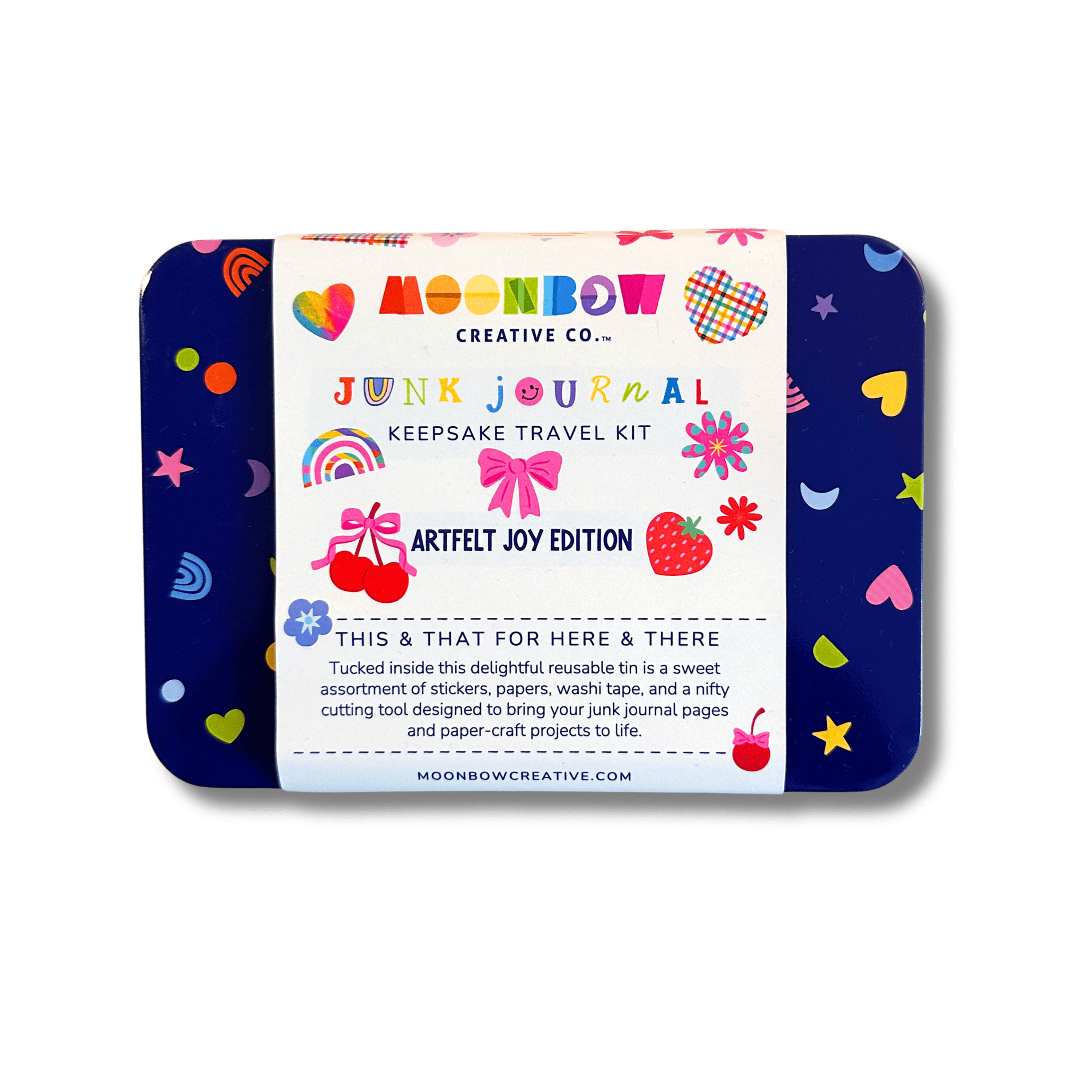 Junk Journal Starter Tin Artfelt Joy Edition
