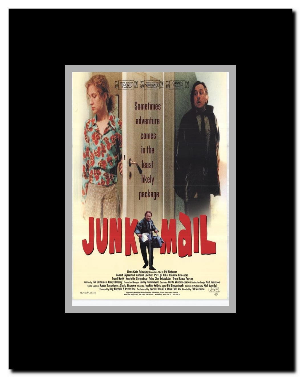 Junk Mail Framed Movie Poster