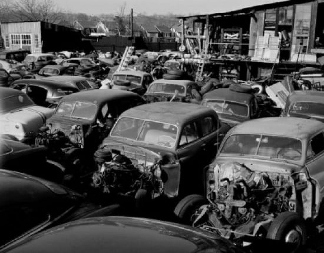 Junk yard Canvas Art - (24 x 36)