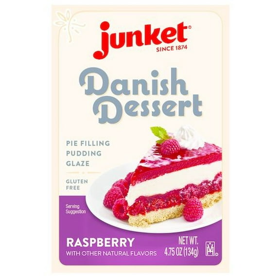 Junket Danish Dessert - Raspberry (Pack of 2)