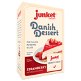 thumbnail image 1 of Junket Danish Dessert Strawberry, 4.75 Ounce, 1 of 2