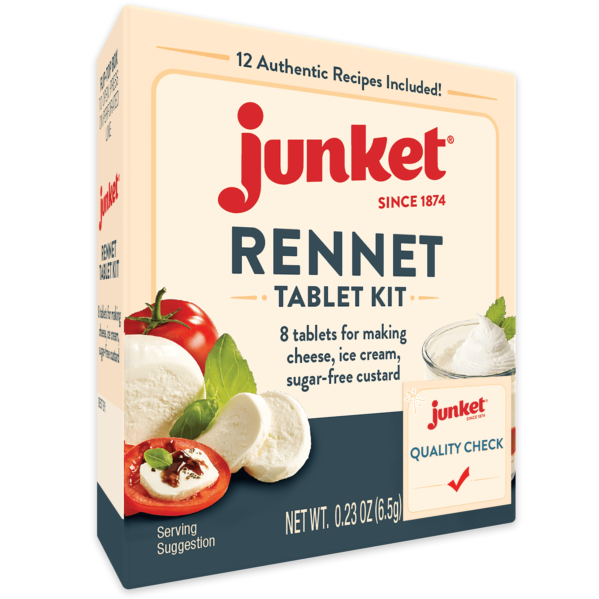 Junket Rennet Tablet Kit, 0.23 oz Bag, 8 Tablets - Walmart.com