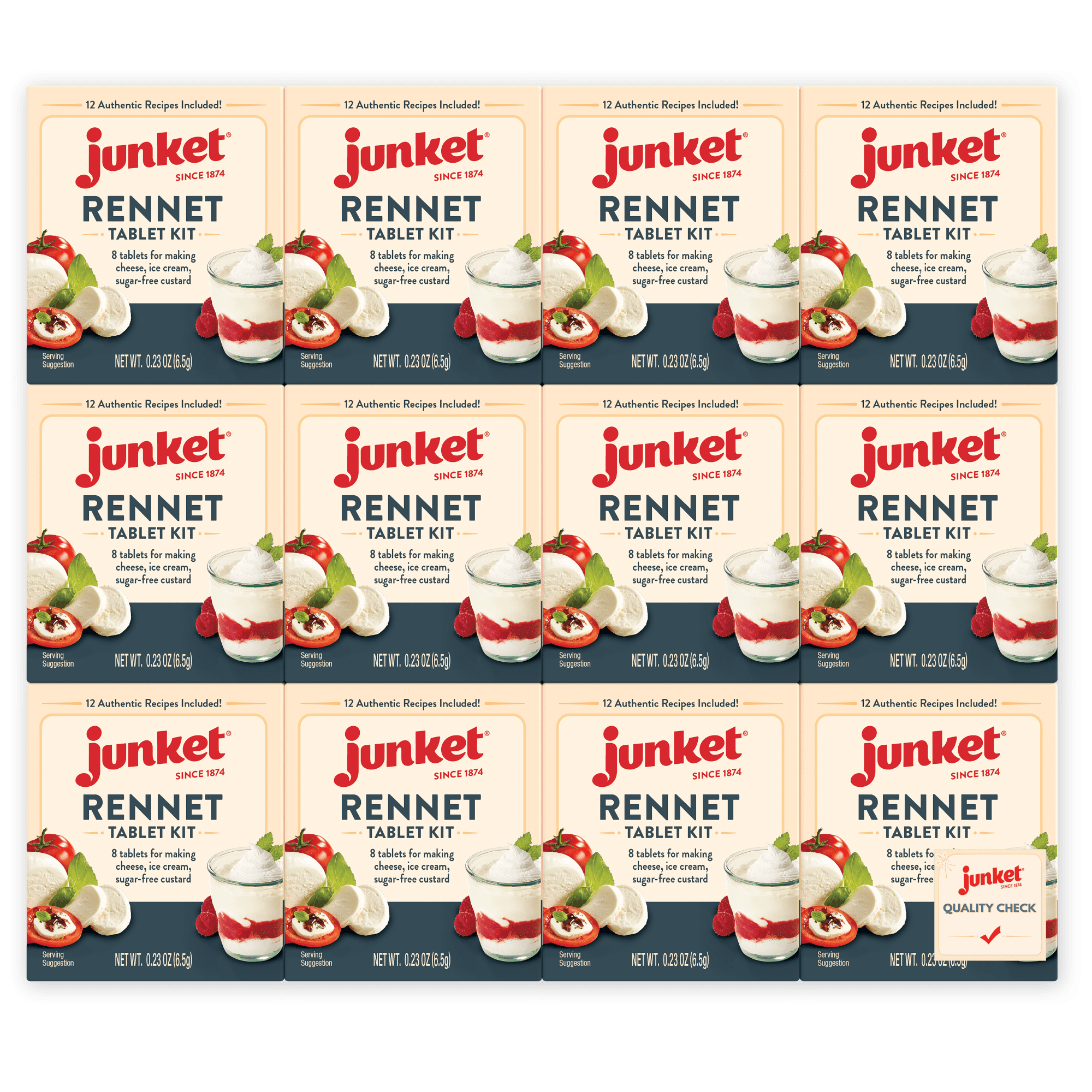 Junket Rennet Tablets, 0.23 Ounce (Pack of 12) - Walmart.com