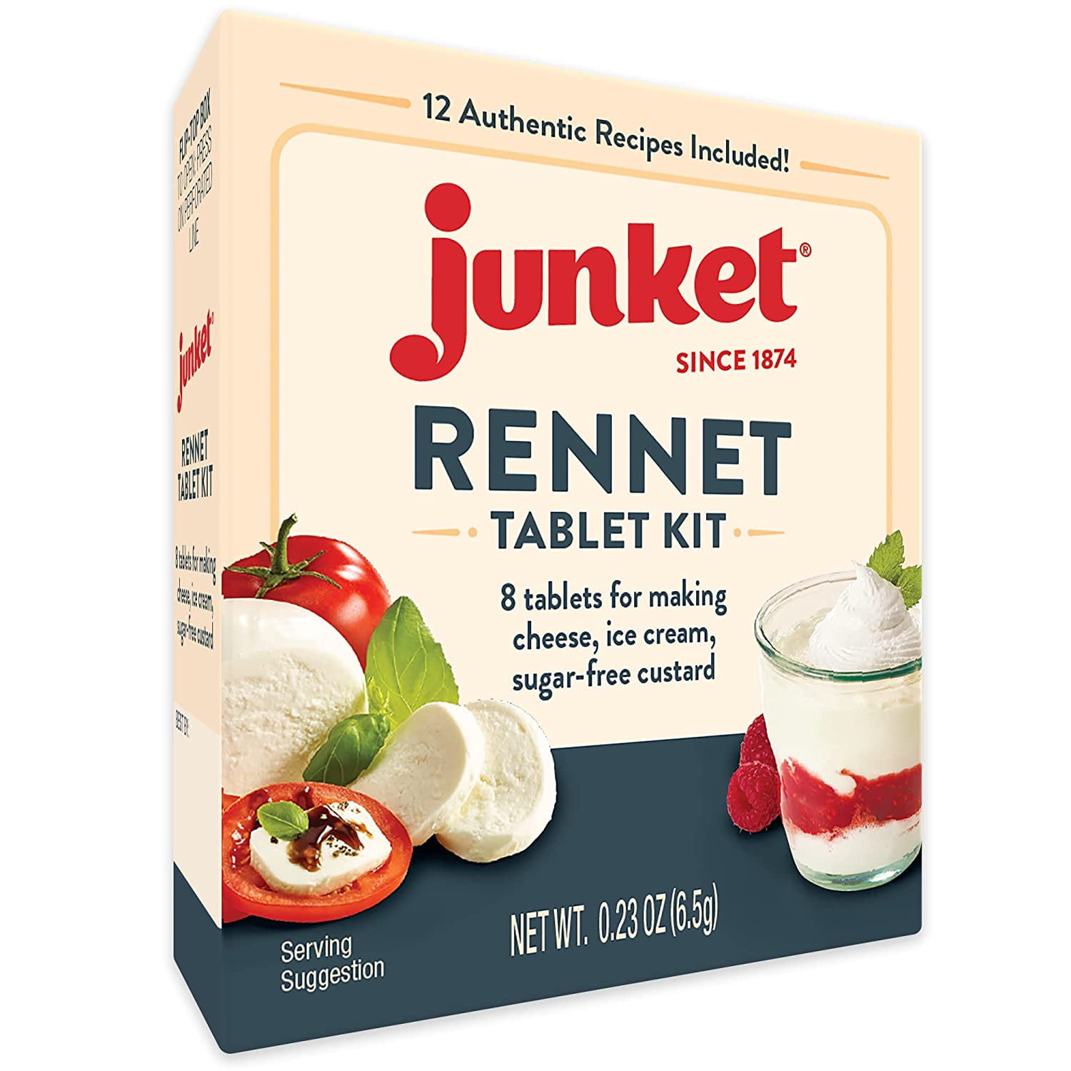 Junket Tablets 8 Count Pack of 12