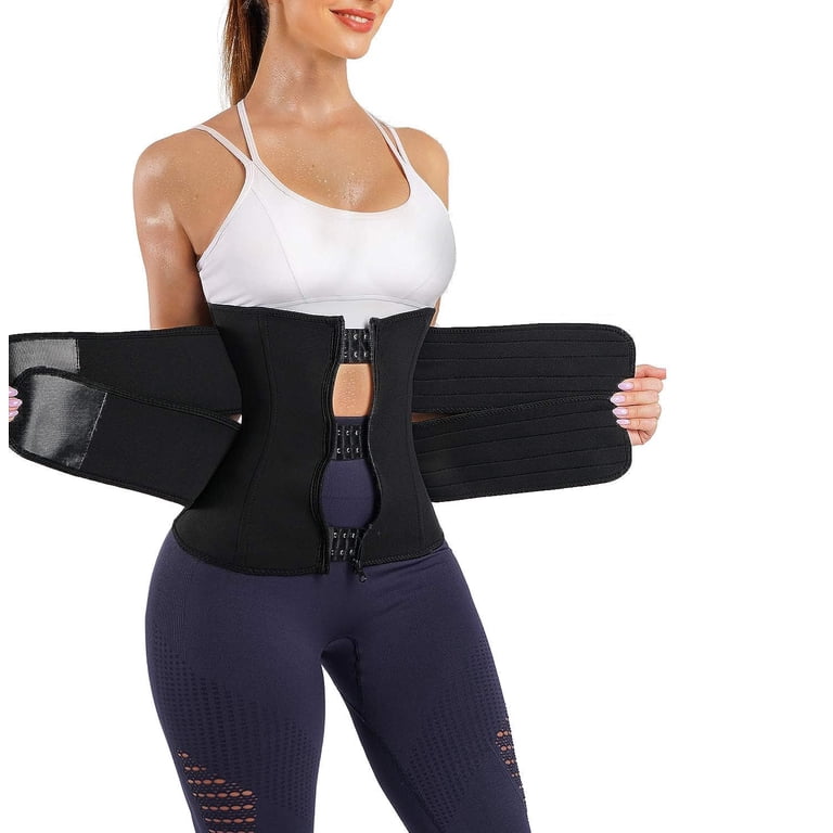 Women\'s Black Neoprene Slimmer Shaper Trainer Plus Size Women Waist Trainer Corset Weight Loss Neoprene  main image 2