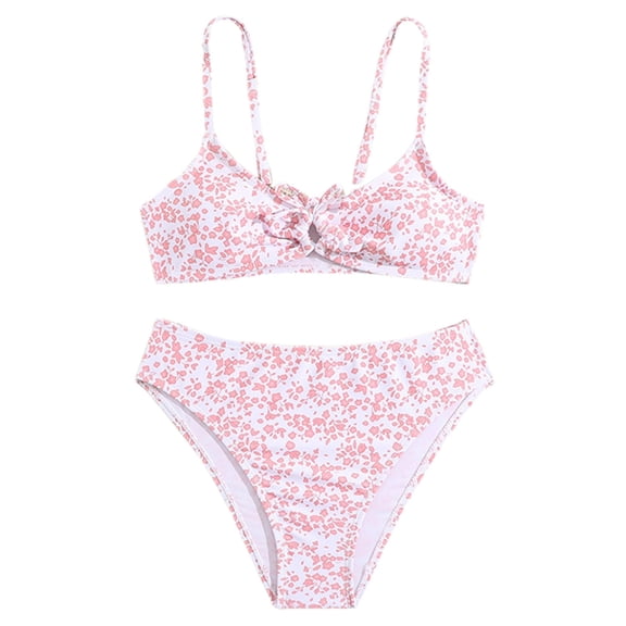 Junlike Girls Bathing Suit Teen Girls 2 Pieces Bikini with Chest Pad Swimwear Girls Sport Swimming Suit for 7-14 Years