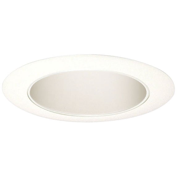 Juno 4" Gloss White Round Cone Reflector Recessed Trim