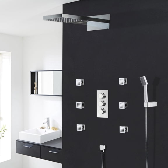 Juno Body Massage Spray Jet Shower Set