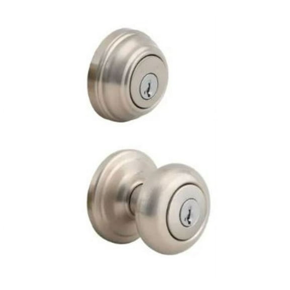 Juno Combo Pack (Entry & Deadbolt) Knob - 991 Series with Smartkey - Clearpack
