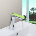 thumbnail image 1 of Juno Deck Mount Chrome Finish Electronic Automatic Motion Sensor Bathroom Touchless Faucet, 1 of 1