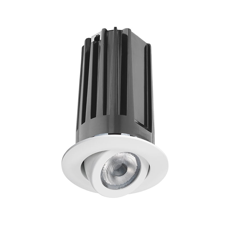 White 4'' LED Recessed Downlight with Alexa Control