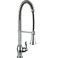 thumbnail image 1 of Juno La Paz Single Handle Pull Down Sprayer Kitchen Sink Faucet In Chrome, 1 of 1