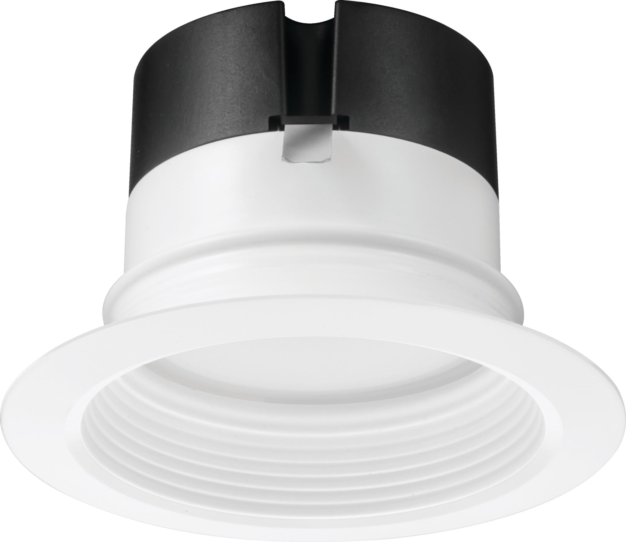E-Series 4" Switchable White LED Downlight in Brushed Nickel