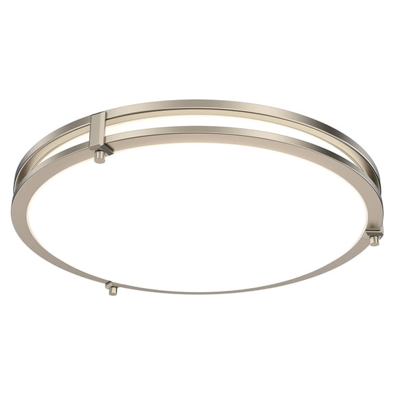 Juno Lighting FMSATL 16IN RD SWW5 90CRI 120 BN M4 Saturn 16" Wide Led Flush Mount Ceiling