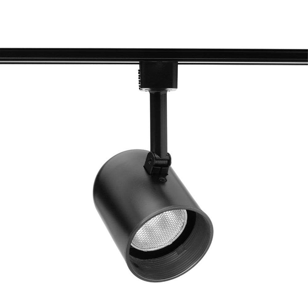 Juno Lighting Group R501 BLB BL Halogen Round Back Cylinder Track Light, 50 watts.