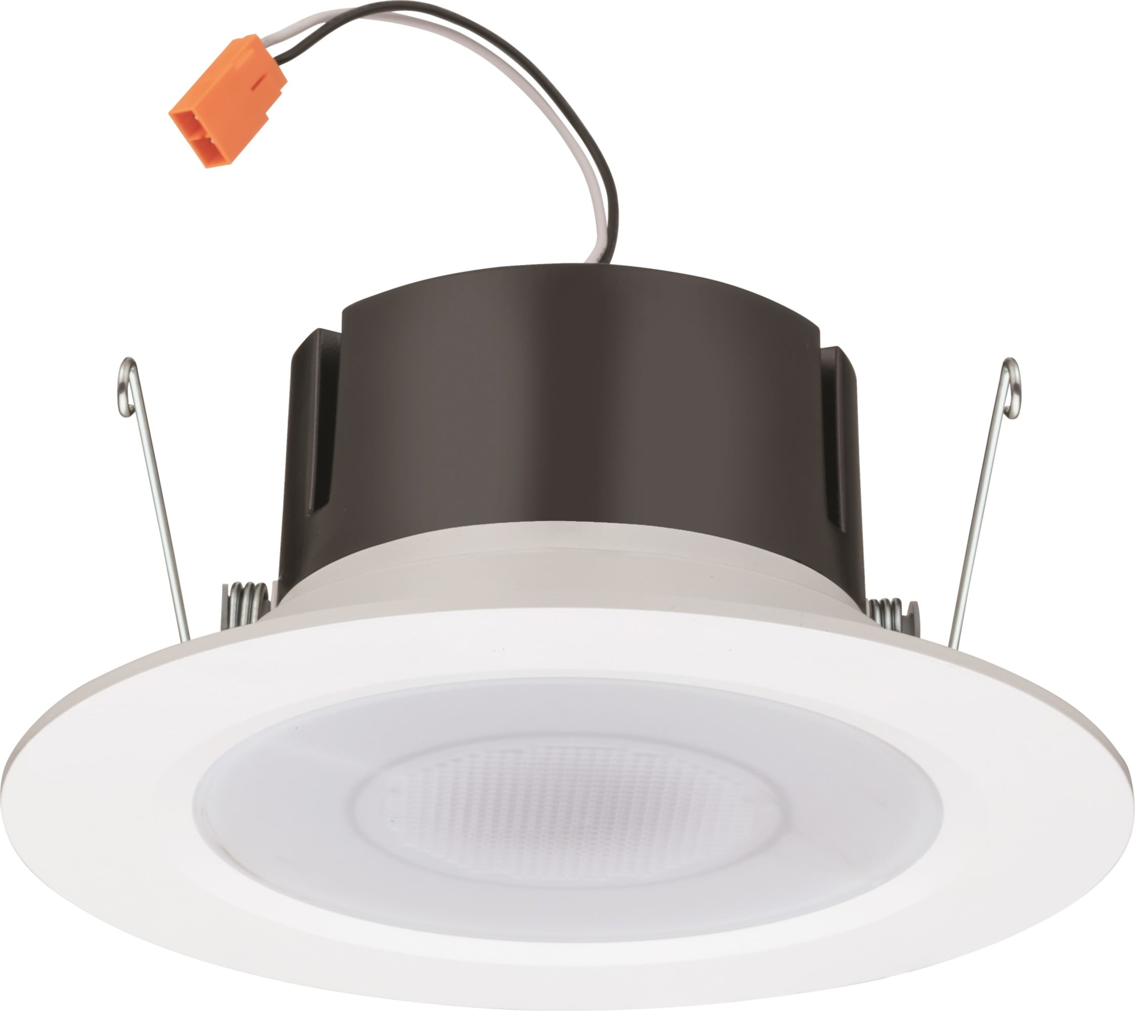Matte White 6-Inch Smart LED Recessed Downlight with Speaker