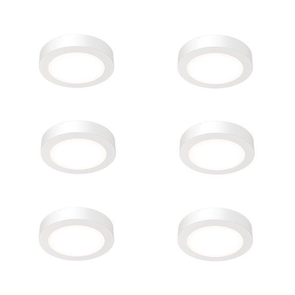 Juno Lighting Jsbc 4In Sww2 90Cri Wl Cp6 M2 Pack Of (6) Slimbasics 4" Switchable Cct Led