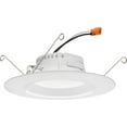 thumbnail image 1 of Contractor Select Juno RetroBasics 5"-6" LED Smooth Downlight Trim Kit, 860 Lumens, White, 1 of 7