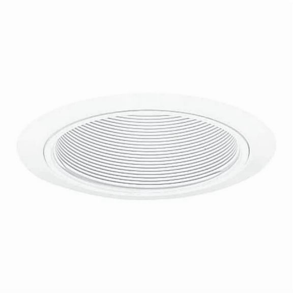 Juno Lighting RcssdDwnltTrim,5in,Wht/Wht,Baffle,Srs205 205 WWH