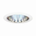 thumbnail image 1 of Juno Lighting Recessed Down Light Trim, 6 in, Wht/Slv, Open, Srs27 27 CWH, 1 of 3