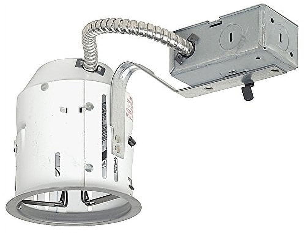 Satin Chrome 4'' Remodel Recessed Lighting Housing