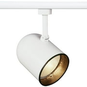 Juno Lighting Track Light Head,Cylinder,Wht/Blk,4.5in R502 BLB WH